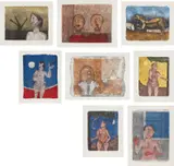 Tamayo 90 Aniversario (90th Anniversary Suite): 8 plates by Rufino Tamayo, 1989, Eight lithographs in colors, on Arches paper, with full margins, sold Apr 2019