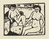 Erich Heckel, Zwei Frauen (Two Women)