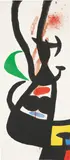 Joan Miró, Le Chef des équipages (The Crew Leader), 1973, Etching with aquatint in colors with carborundum, on Arches paper, the full sheet