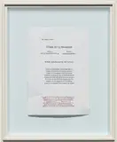Robert Gober, Untitled (Climb Ev'ry Mountain)