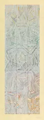 Usuyuki by Jasper Johns, 1980, Screenprint in colors, on Kurotani Kozo paper, with full margins, sold Oct 2019