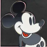 Mickey Mouse, from Myths by Andy Warhol, 1981, Screenprint in colors with diamond dust, on Lenox Museum Board, the full sheet, sold Oct 2019