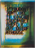 Christopher Wool, My House III, 2000, Screenprint in colors, on Matt Custom Art paper, with full margins