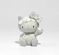 Tom Sachs, Hello Kitty, 2001, Painted Bronze
