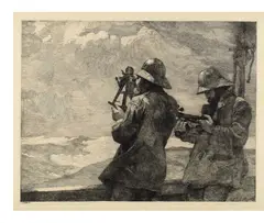 Winslow Homer, Eight Bells, 1887/1941, Etching, 1887, on imitation Japanese paper, with full margins