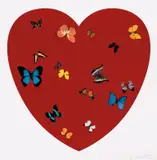 Big Love by Damien Hirst, 2011, Screenprint in colors, on heavy wove paper, with full margins, sold Oct 2019
