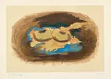 Georges Braque, Pommes et feuilles (Apples and Leaves), 1958, Lithograph in colors, on Arches paper, with full margins