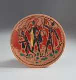 Jean Cocteau, Les Trois garçons à l'écharpe jaune (Three Boys and Yellow Scarf), from Le Satiricon