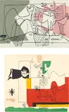 Le Corbusier, Je rêvais (I Dreamed), from Cortège (Procession); and Totem