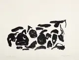 Philip Guston, Untitled, from a Suite of Ten Lithographs, 1966, Lithograph, on Rives BFK paper, with full margins