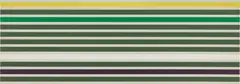 Shadow Line by Kenneth Noland, 1968, Screenprint in colors, on linen laid to heavy board (as issued), the full sheet, sold Oct 2019