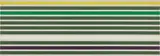 Kenneth Noland, Shadow Line, 1968, Screenprint in colors, on linen laid to heavy board (as issued), the full sheet