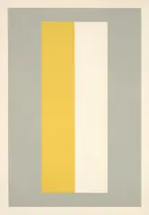 John McLaughlin, Untitled, 1963, Lithograph in colors, on Rives BFK paper, with full margins