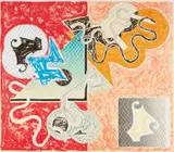 Shards IV, from Shards by Frank Stella, 1982, Offset lithograph and screenprint in colors, on Arches Cover paper, the full sheet, sold Oct 2019
