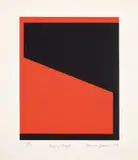 Carmen Herrera, Rojo y Negro (Red and Black)