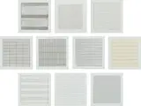 Paintings and Drawings 1974-1990 by Agnes Martin, 1991, The complete set of 10 lithographs in colors, on firm transparency paper, with full margins, with text, the sheets loose, sold Oct 2019