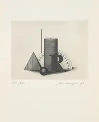 Still Life by Friedrich Meckseper, 1974, Etching and aquatint, on wove paper, with full margins, sold Oct 2019