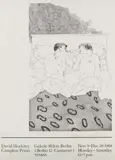 David Hockney, Complete Prints: Galerie Mikro Berlin, 1968, Offset lithograph, on wove paper, the full sheet