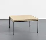 Franz West, Ottoman (Die Otomane), 2005, Steel rebar, foam and linen