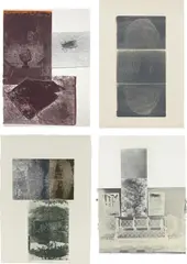 Etching I; Etching II; Etching III; and Etching VI, from The Razorback Bunch by Robert Rauschenberg, 1980-83, Four photoetchings in colors, on various papers, the full sheet and with full margins, sold Oct 2019