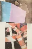 Robert Rauschenberg, Art (Tribute 21), 1994, Offset lithograph in colors, on Arches Infinity paper, the full sheet