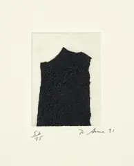 Videy Afangar #9 by Richard Serra, 1991, Etching, on Hahnemühle German etching paper, with full margins, sold Oct 2019