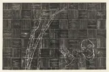 Susan Rothenberg, Listening Bamboo, 1989-90, Monumental woodcut, on Japanese paper, with full margins