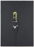 Kerry James Marshall, Supermodel, from the Exit Art portfolio twoandthreezeros, 2000, Woodcut in colors, on wove paper, with full margins