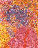 Wadsworth Jarrell, Revolutionary, 1972, Screenprint in colors, on wove paper, the full sheet