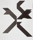 Wade Guyton, X Poster (Untitled, 2007, Epson UltraChrome inkjet on linen, 84 x 69 inches, WG1209), 2013, Digital print with archival UV curable inks, the full sheet, hand-folded (as issued),