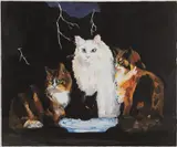 Karen Kilimnik, Surf & turf, Belgian Cats on the Northern Coast of Belgium