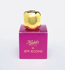 Tulip (Bottle Topper) by Jeff Koons, 2012, Plastic and gold paint, contained in the original pink manufacturers box, offered Oct 2019