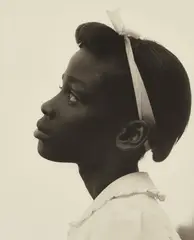 Consuelo Kanaga, Profile of a Young Girl from the Tennessee Series, 1948, Gelatin silver print
