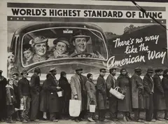 Margaret Bourke-White, Flood Refugees, Louisville, Kentucky, 1937, Gelatin silver print