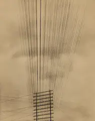 Tina Modotti, Telephone Wires, Mexico, 1925, Palladium print