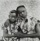 Seydou Keïta, Untitled (two sisters with their arms around each other)