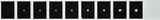Chris McCaw, Instant #1, 2014, Single pack of 10 Fuji diffusion transfer prints