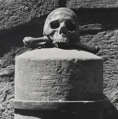 Skull + Crossbones by Robert Mapplethorpe, 1983, Gelatin silver print, sold Apr 2019
