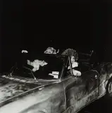 Peter Hujar, Two Queens in a Car, Halloween, 1977, Gelatin silver print