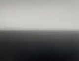 Mediterranean Sea, La Ciotat by Hiroshi Sugimoto, 1989, Gelatin silver print, sold Apr 2019