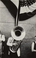Robert Frank, Political Rally, Chicago, 1956, Gelatin silver print, printed later