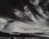 Ansel Adams, Moon and Clouds, Northern California, 1959, Gelatin silver print from Portfolio V , printed 1970