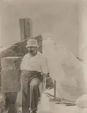 Constantin Brancusi, Self-Portrait in His Studio