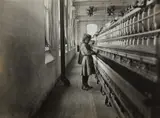 Lewis Hine, One of the little spinners working in a South Carolina Cotton Mill