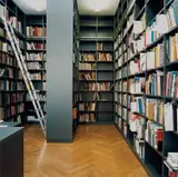 Bibliothek der Kunsthalle Basel I by Candida Höfer, 1999, Chromogenic print, sold Apr 2019