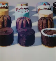 Sharon Core, Various Cakes, 2004, Chromogenic print, face-mounted to Plexiglas