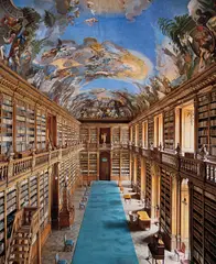 Ahmet Ertuğ, Strahov Monastery Library, Theological Hall, Prague, 2008, Chromogenic print, flush-mounted, printed later