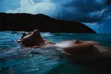 Nan Goldin, Valerie Floating in the Sea, Mayreau Island