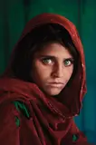 Steve McCurry, Sharbat Gula, Afghan Girl, Pakistan, 1984, Chromogenic print, printed later