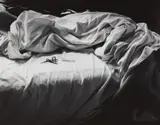 Imogen Cunningham, The Unmade Bed, 1957, Gelatin silver print, printed later